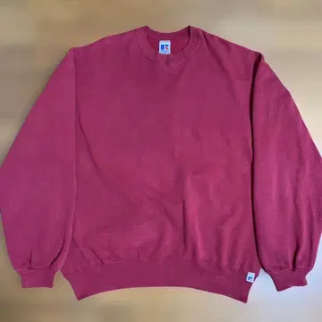 RUSSELL ATHLETIC 러셀 버건디 맨투맨 USA제