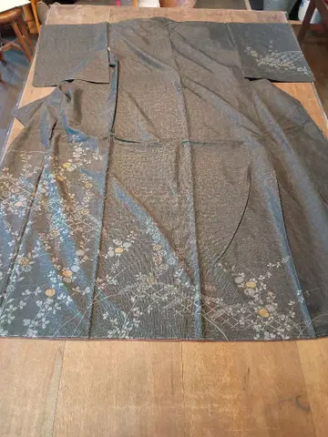 순수 실크 본토 진흙 오시마 명주 9 말 추초도 호몬기