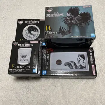 제일복권 DEATH NOTE 데스노트 d상 류크 e상 컴프 새상품