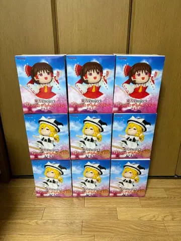 동방 Project 유유코풍 SD 피규어 9개 세트