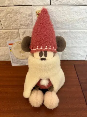 새상품! 릴린린 인형 배지 크리스마스 빨간색 2025 디즈니