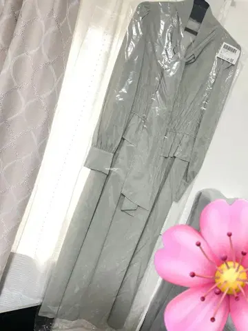 내추럴 뷰티 베이직 새상품 리본 타이 양류 원피스