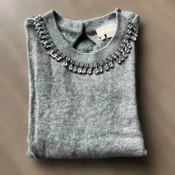 kate spade 그레이 비쥬 니트 XS 케이트 스페이드