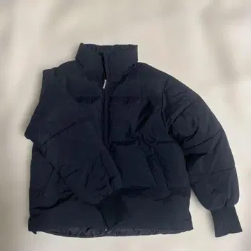 17HR 충전솜 다운 자켓 블랙