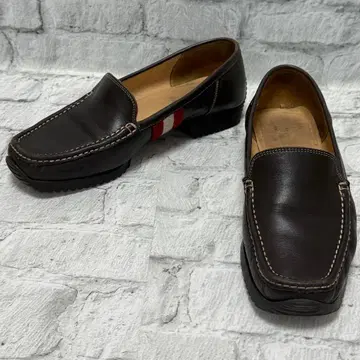 발리 (Bally) 다크 브라운 가죽 로퍼 사이즈 25cm