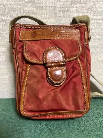 페리제 나일론 가죽 미니 숄더