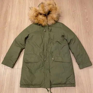 nano universe 나노 유니버스 밀리터리 코트 다운 코트 S