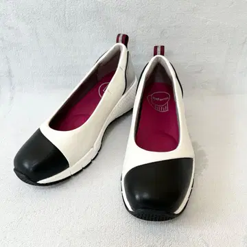 fitfit 바이컬러 발레 스니커즈 ( 블랙 x 화이트 ) 23.0cm