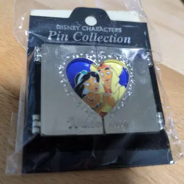 알라딘 재스민 화이트데이 핀 배지