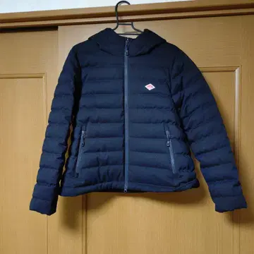 단톤 울라이크 미들 다운 후드 코트