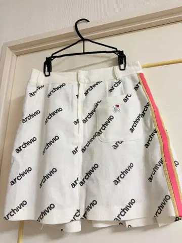 archivio 화이트 플리츠 스커트