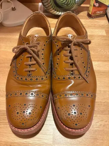 처치스 윙팁 슈즈 RODOM UK7.5 카멜