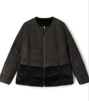 Ballsey 에코 퍼 다운 리버서블 블루종 36 블랙