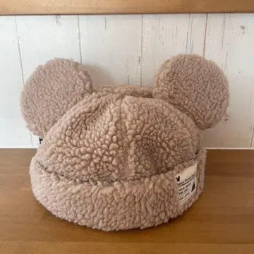 디즈니 미키 귀도리 모자 미키 보아캡