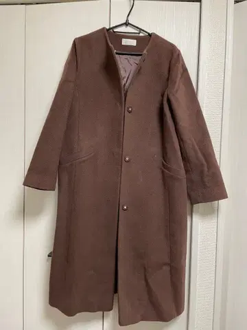 BARNEYS NEW YORK 울 코트