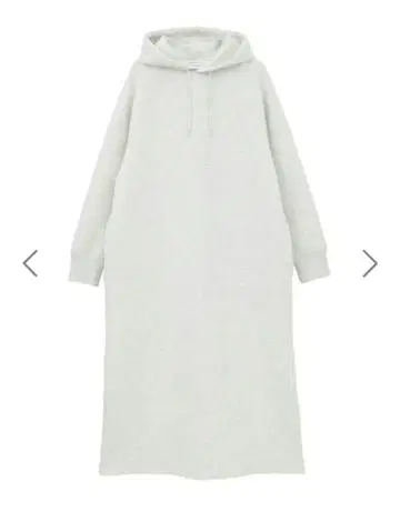 [ 아메리칸 홀릭 ] 종이상자 후디 원피스 멜란지 그레이 L 사이즈