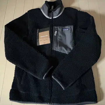 L 사이즈 patagonia 레트로x 자켓 블랙 x 그레이