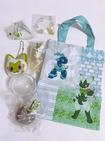 포켓몬 냐오하 마스코트 봉제 인형 토트백 테라리움 파르페