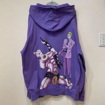 죠죠의 기묘한 모험 애니메이션 10주년 기념전 요시카게 키라 후드티