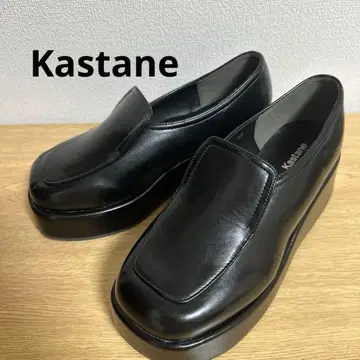 블랙 프라이데이 세일! 새상품급 카스타네 통굽 로퍼 블랙 슬립온