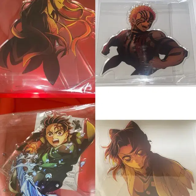 귀칼 무한성 키비주얼 랜덤 아크릴 스탠드