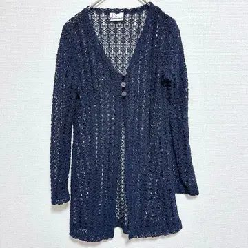 Expressions 네이비 레이스 가디건 [ FREE ] 여성용