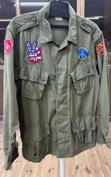 버즈릭슨 정글 퍼티그 트로피컬 컴뱃 자켓 L