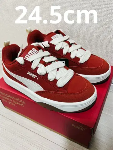 푸마 파크 라이프스타일 스트릿 레드 24.5cm
