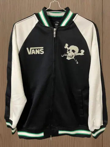 90s VANS 저지 자켓 바시티 자켓 구 택 올드 반스