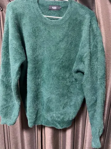 AZUL by MOUSSY 그린 니트 스웨터