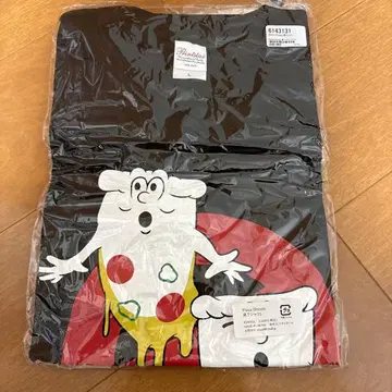 피자라지 티셔츠 Pizza Ghosts 패턴 L 사이즈