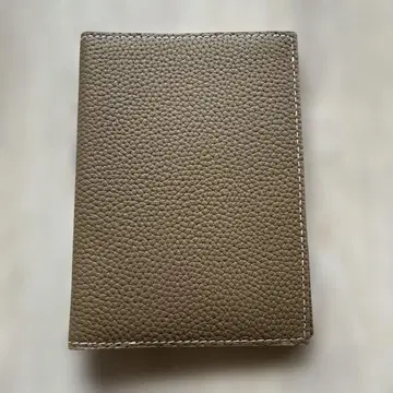 wako 브라운 가죽 카드 케이스