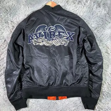 AVIREX 35주년 MA-1 플라이트 자켓 쇼트 블랙 L 사이즈