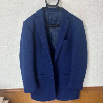 1점물 네이비 테일러드 자켓