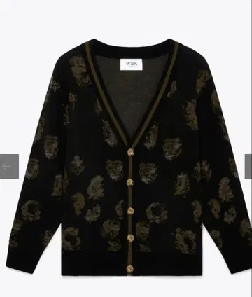 WAX LONDON SCHILL CARDIGAN 블랙/카키