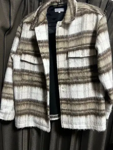 체크 무늬 자켓