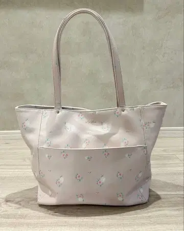 리즈리사 LIZ LISA Y2K 공주 갸루 꽃무늬 토트백 핑크 양산형