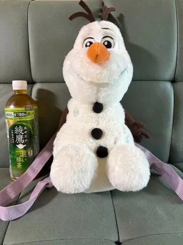 무료배송 Disney 겨울왕국 올라프 봉제 인형 백팩 잡화 수납 포함