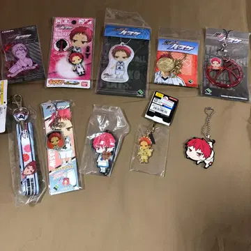 쿠로코의 농구 아카시 세이쥬로 키링 세트 10점