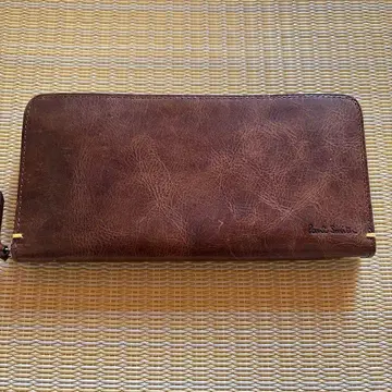 Paul Smith 브라운 가죽 장지갑