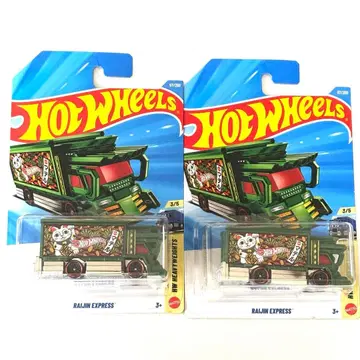 [ 팩 파손 특가품 ] 핫휠 라이진 익스프레스 미니카 2대 세트