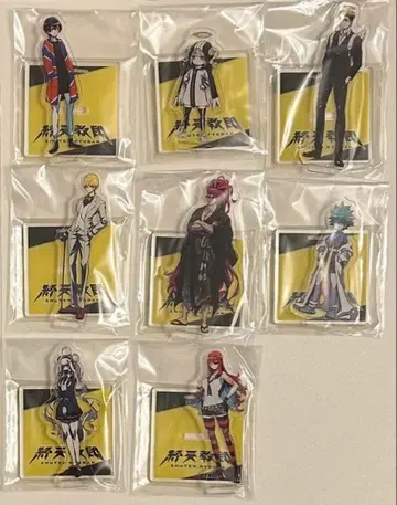 종천교단 애니메이트 혜택 아크릴 스탠드 8개 세트