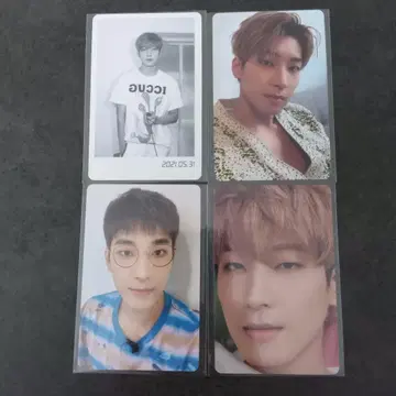새상품 SEVENTEEN DICON WONWOO 원우 4장 세트 세븐틴