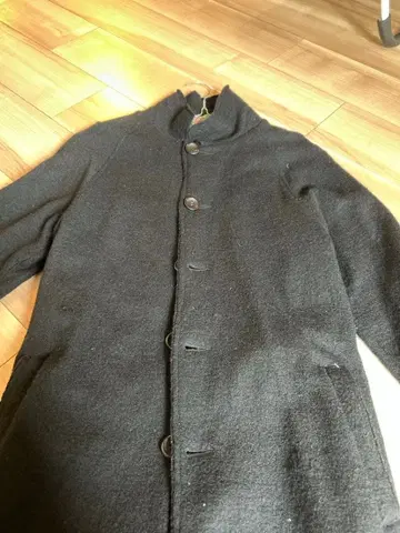 C*P 블랙 M 체스터 코트