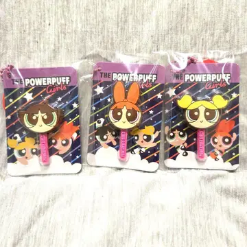 파워퍼프걸스 막대형 페이스 참 3개 묶음 판매