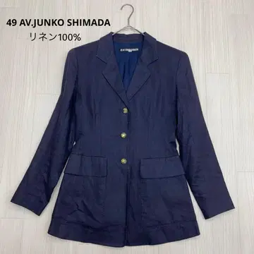49 AV.JUNKO SHIMADA 린넨 테일러드 자켓 9