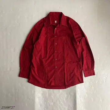 US 구제 의류 90's VAN HEUSEN 긴팔 셔츠 레드 계열