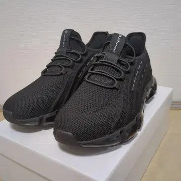 파이텐 블랙 소프트 니트 스니커즈 24.5cm