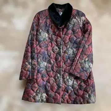 SHENIR LUCIUS 퀼팅 롱 코트