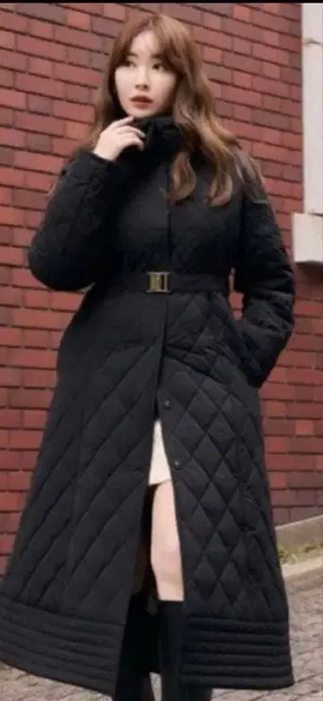 Madison Quilted LongCoat 하립투 코트 다운